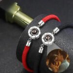 Bracciale con Foto Dentro Uomo - Photo 1