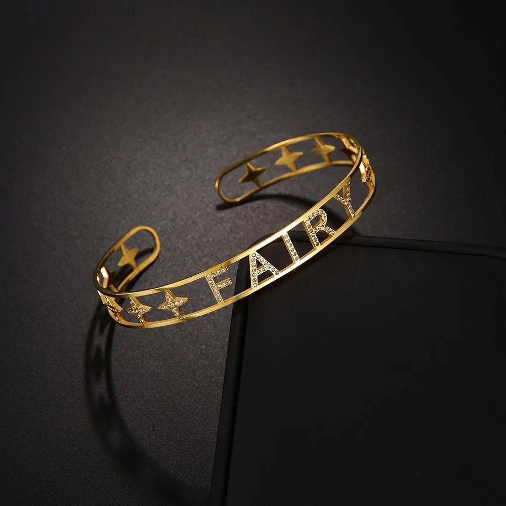 Bracciale con Nome Brillanti - Photo 1