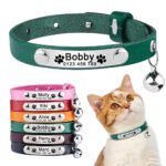 Collana per Gatto in Pelle Personalizzabile - Photo 1