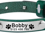 Collana per Gatto in Pelle Personalizzabile - Photo 3