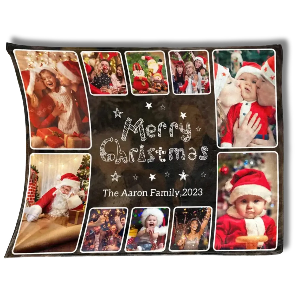 Coperta Natale con Foto Personalizzate - Photo 1