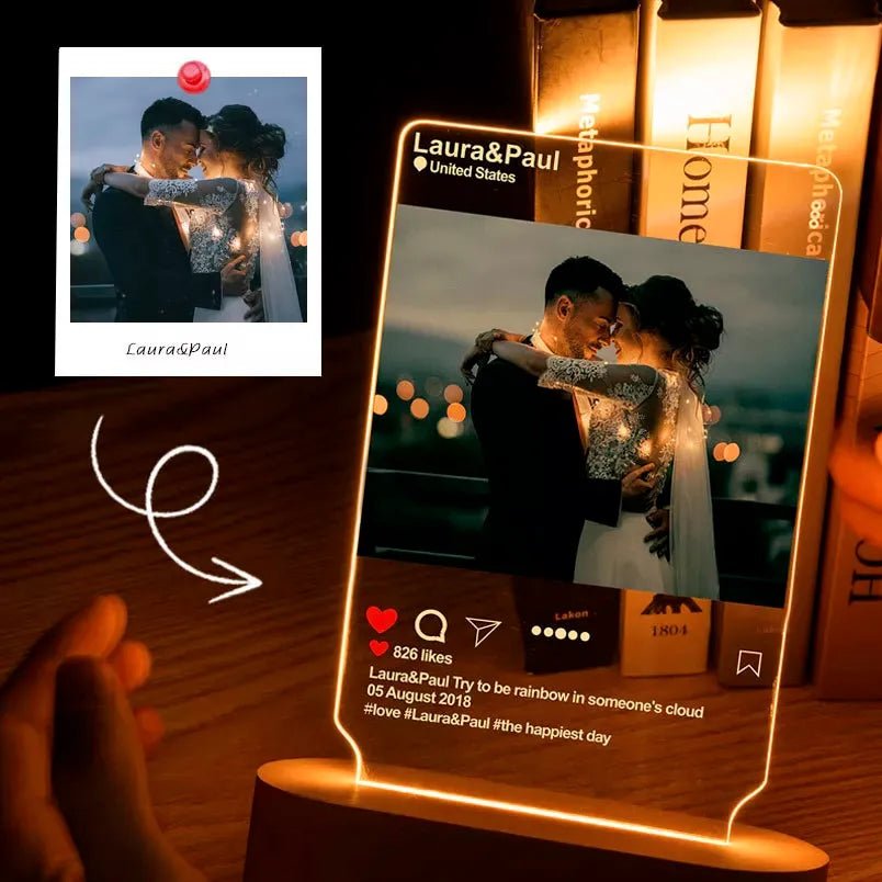 Lampada Personalizzata Instagram - Photo 1
