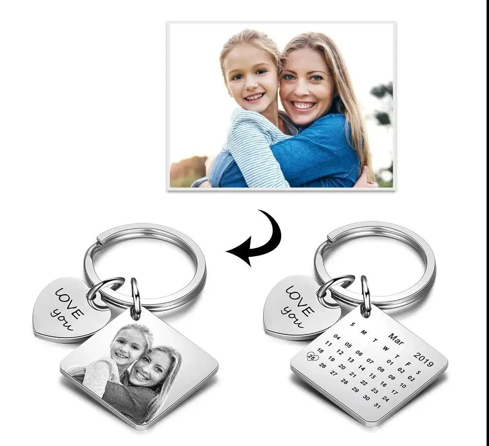 Portachiavi con Calendario Personalizzato - Photo 1