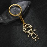 Portachiavi Disegno di Bambino - Photo 2