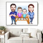 Quadro Personalizzato Famiglia - Photo 1