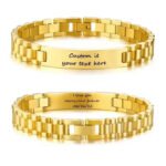Bracciale Personalizzato Uomo Acciaio Inossidabile - Photo 1