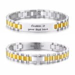 Bracciale Personalizzato Uomo Acciaio Inossidabile - Photo 3
