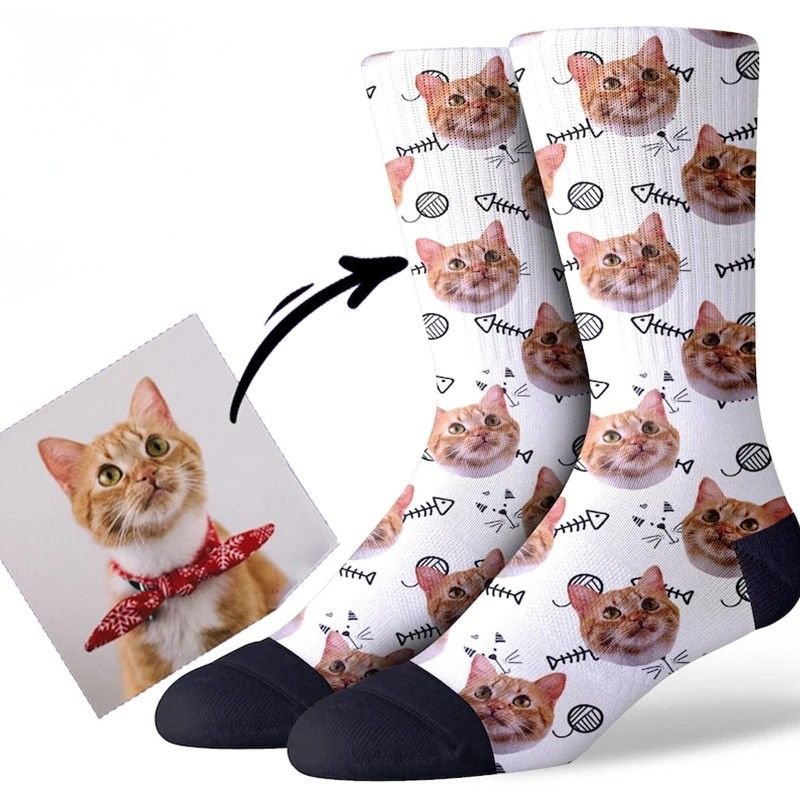 Calzini Gatto Personalizzati - Photo 1
