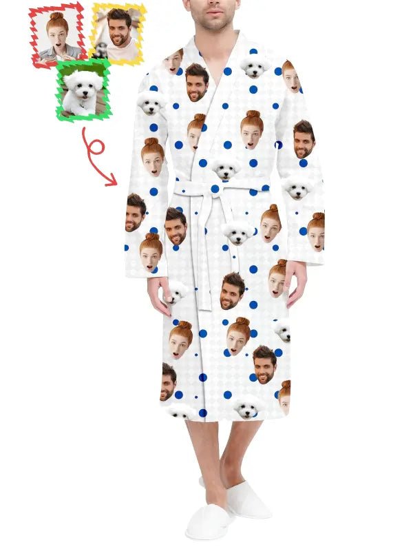 Accappatoio Uomo Personalizzabile - Photo 1