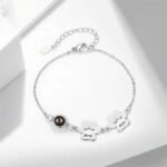 Bracciale Donna Personalizzabile Zampa di Cane - Photo 1