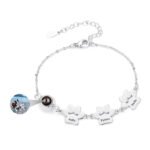 Bracciale Donna Personalizzabile Zampa di Cane - Photo 5