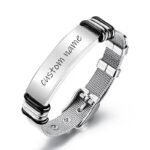 Bracciale in acciaio uomo personalizzato con foto - Photo 5