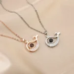 Collana Balena Personalizzata con Foto - Photo 1
