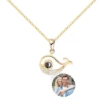 Collana Balena Personalizzata con Foto - Photo 3