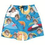Short da bagno personalizzato con foto - Photo 1