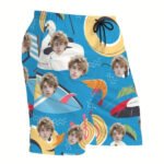 Short da bagno personalizzato con foto - Photo 3
