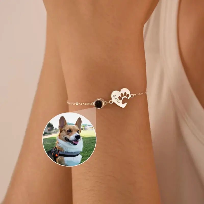 Bracciale Personalizzato Zampa di Cane - Photo 1