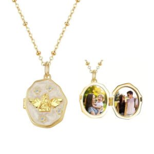 Collana con pendente con foto all'interno - Photo 1