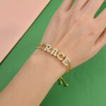 Bracciale Personalizzato con Nome e Diamante - Photo 4
