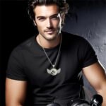 Collana con foto personalizzata con zirconi scintillanti – Foto 2