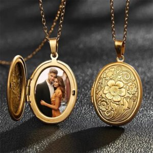 Collana Pendente Rotonda Personalizzata