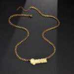 Collana Rapper Bling Bling Personalizzabile – Foto 2