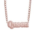 Collana Rapper Bling Bling Personalizzabile – Foto 5